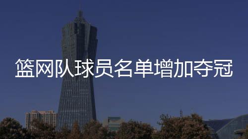 篮网队球员名单增加夺冠希望 杜兰特联手欧文小乔丹